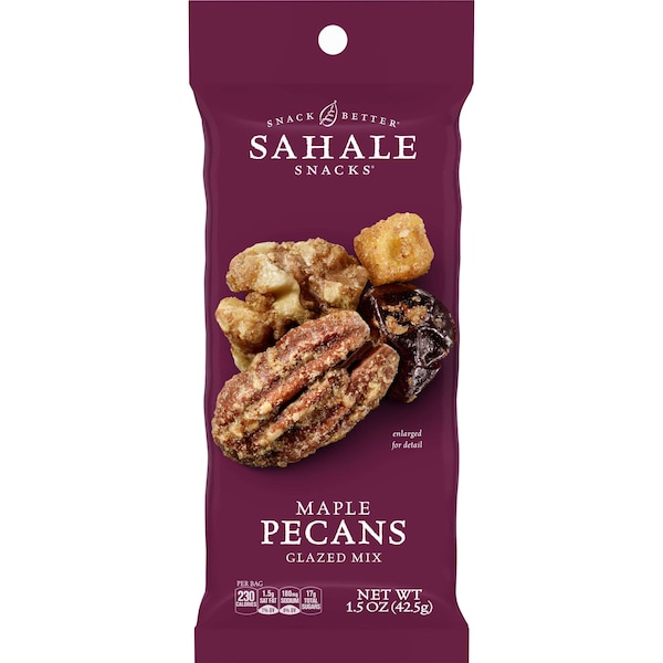 Sahale Snacks Sahale 1.5 oz. Maple Pecans Glazed Mix, PK18 9386900018 - main